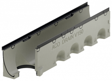 Latakas Multiline NX V 100 K 1m, su vamzdžio jungtimi DN110, Nr. 10.0.2 